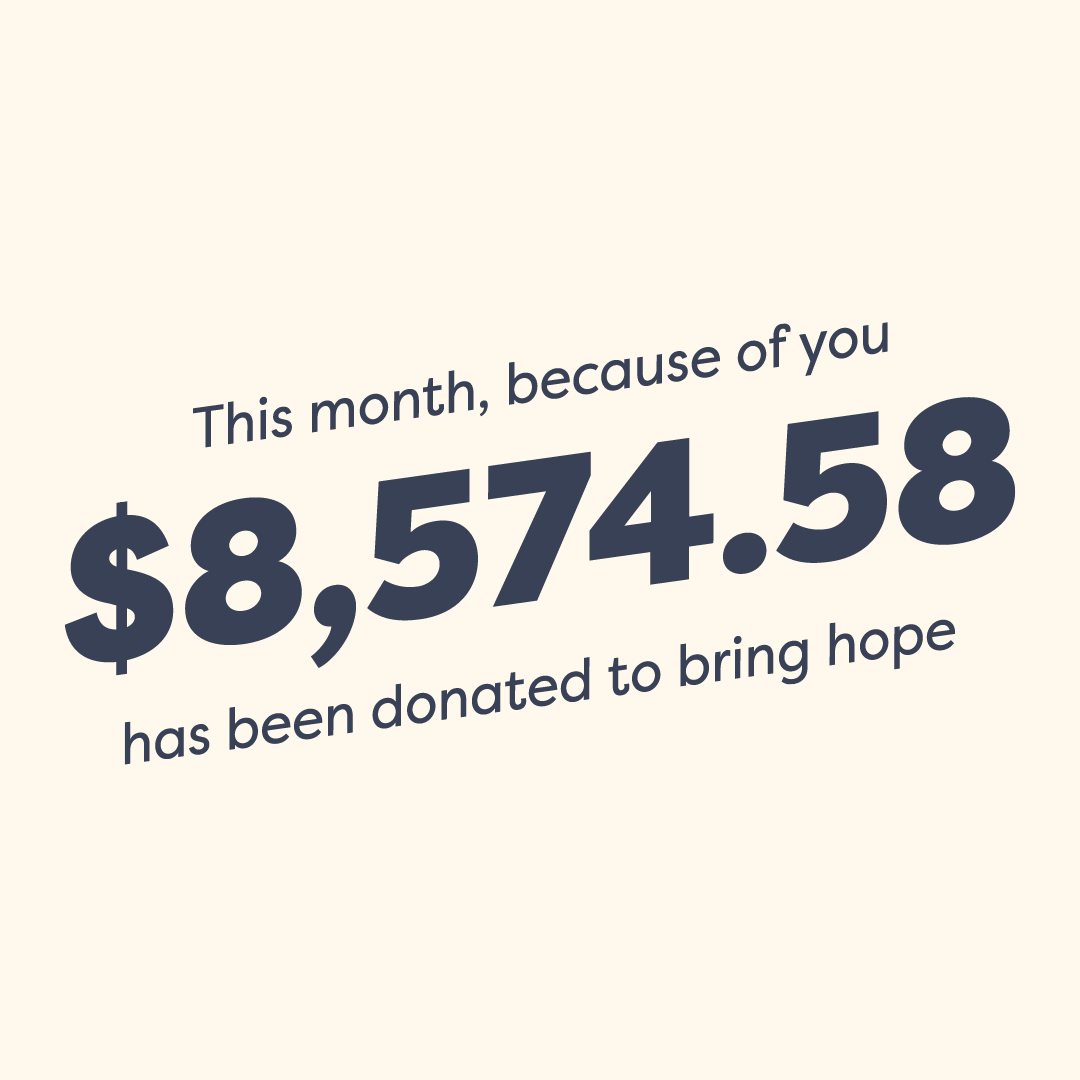 Donation Day! $8,574.58 Raised to Give Hope - Calyan Wax Co.