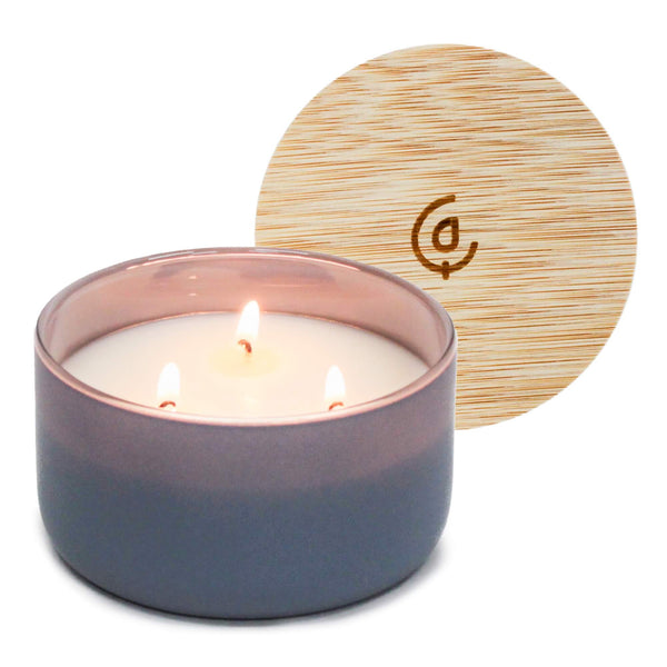 Charcoal + Sandalwood 3-Wick Resilience Soy Candle