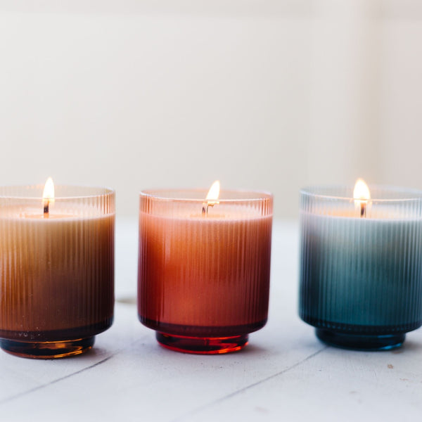 Cashmere + Rum Radiance Soy Candle - Calyan Wax Co.