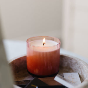 Cashmere + Rum Radiance Soy Candle - Calyan Wax Co.