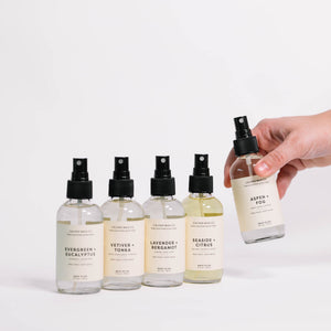 Evergreen + Eucalyptus Non - Toxic Room Spray - Calyan Wax Co.