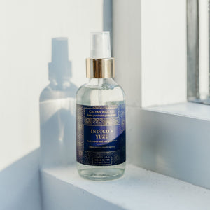 Indigo + Yuzu Non - Toxic Room Spray - Calyan Wax Co.