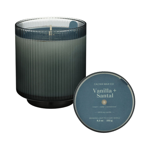 Vanilla + Santal Radiance Soy Candle - Calyan Wax Co.